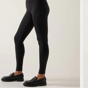 Athleta Delancey Moto Tight Leggings